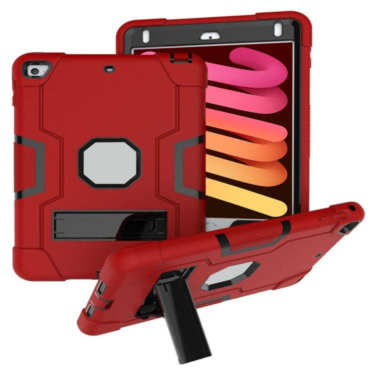 Silicone + PC Protective Case with Stand, For iPad 4 / 3 / 2, For iPad mini 3/2/1