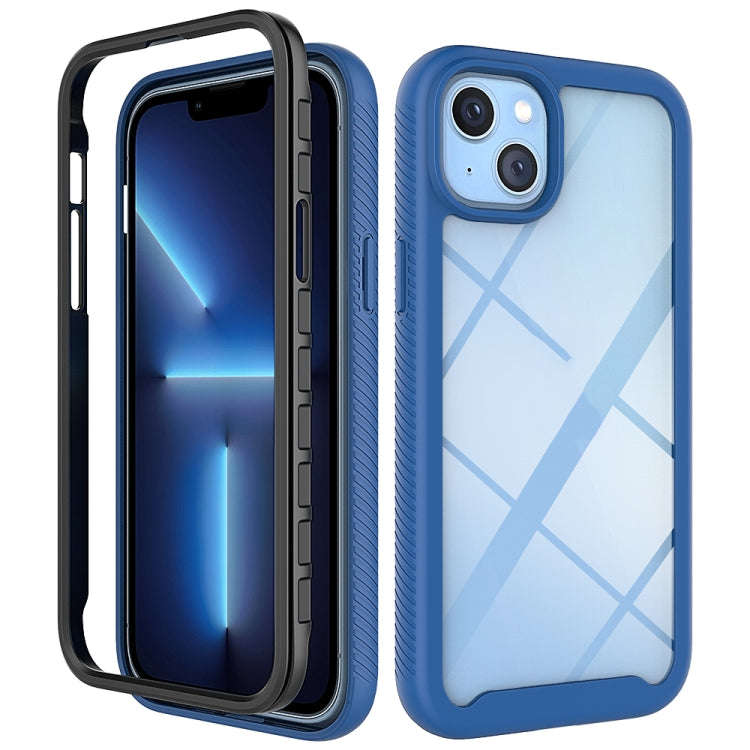 Starry Sky Solid Color PC + TPU Phone Case, For iPhone 14 Plus, For iPhone 14, For iPhone 14 Pro,...