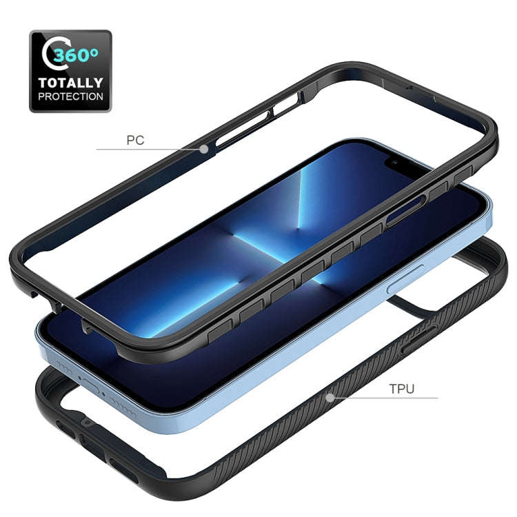 Starry Sky Solid Color PC + TPU Phone Case, For iPhone 14 Plus, For iPhone 14, For iPhone 14 Pro,...