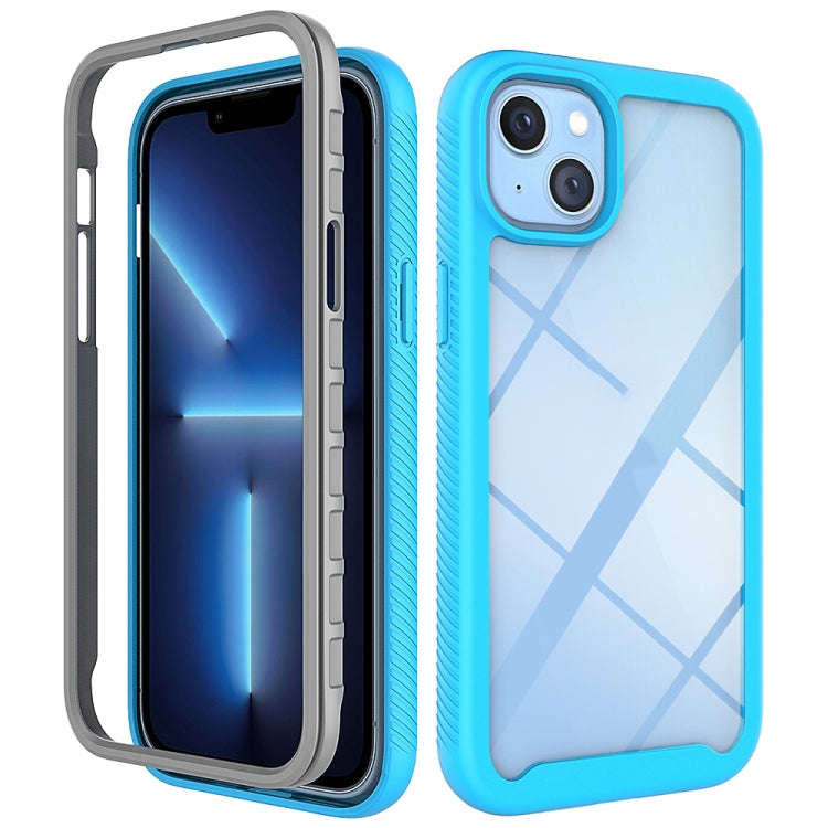 Starry Sky Solid Color PC + TPU Phone Case, For iPhone 14 Plus, For iPhone 14, For iPhone 14 Pro,...