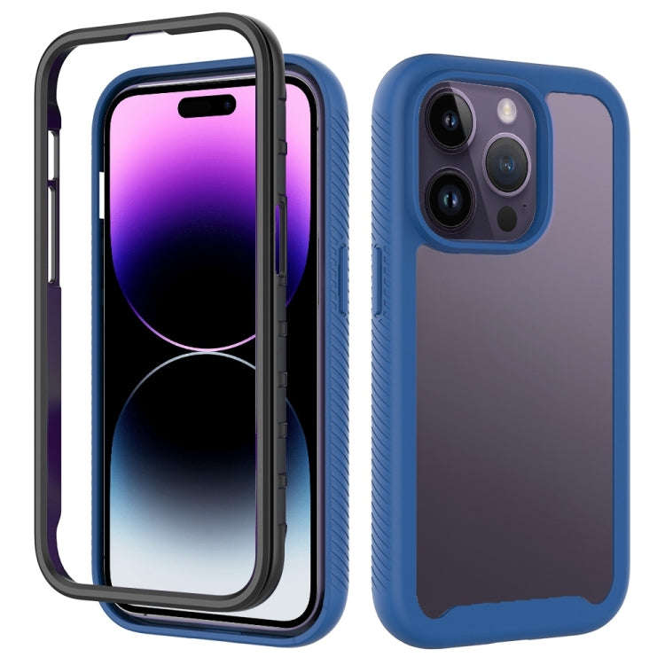 Starry Sky Solid Color PC + TPU Phone Case, For iPhone 14 Plus, For iPhone 14, For iPhone 14 Pro,...