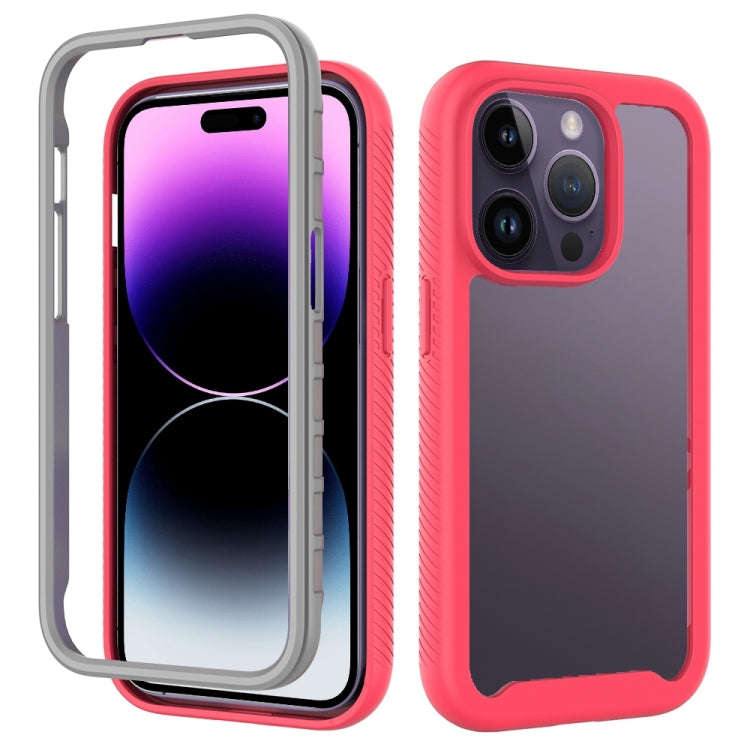 Starry Sky Solid Color PC + TPU Phone Case, For iPhone 14 Plus, For iPhone 14, For iPhone 14 Pro,...