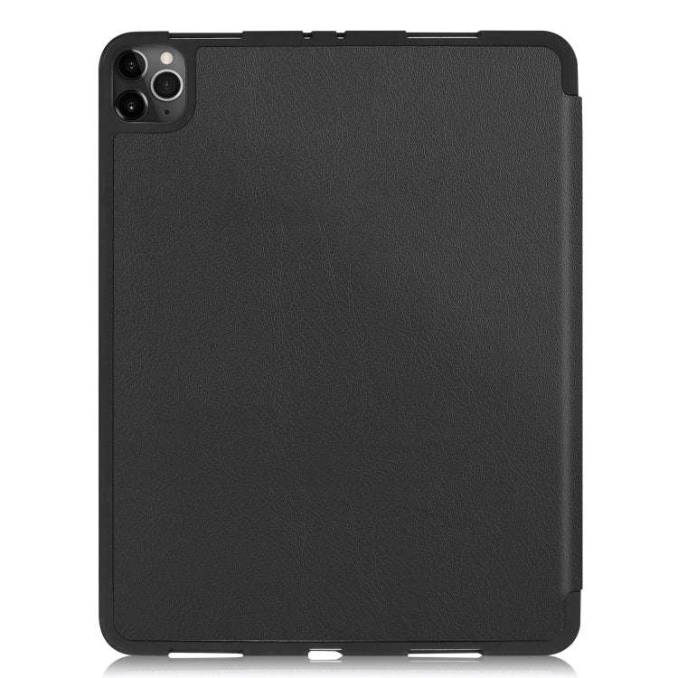 Custer Pattern TPU Smart Tablet Holster with Sleep Function & Tri-Fold Bracket & Pen Slot, For iP...