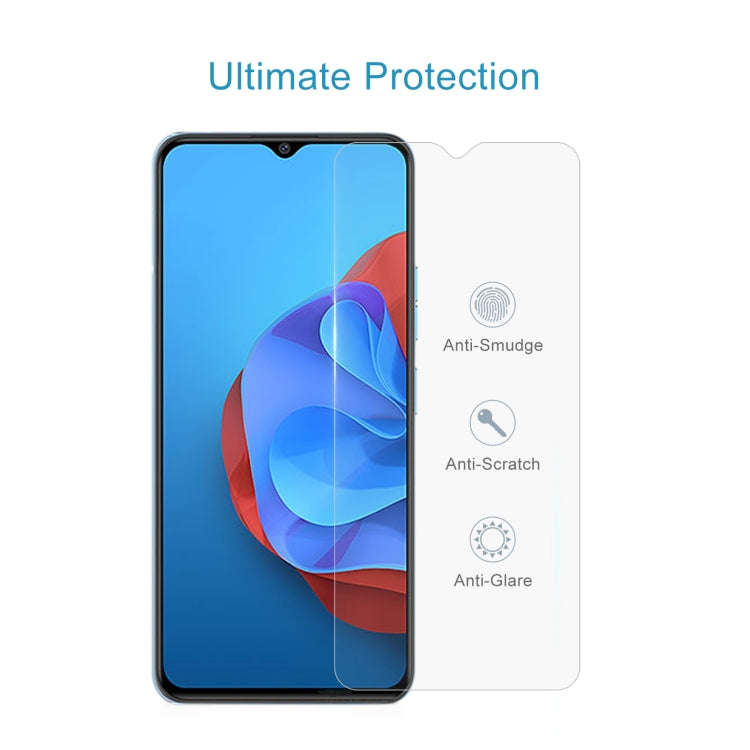 50 PCS 0.26mm 9H 2.5D Tempered Glass Film