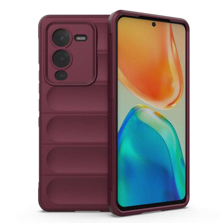 Magic Shield TPU + Flannel Phone Case, For vivo S15 Pro 5G, For Xiaomi Poco M4 5G