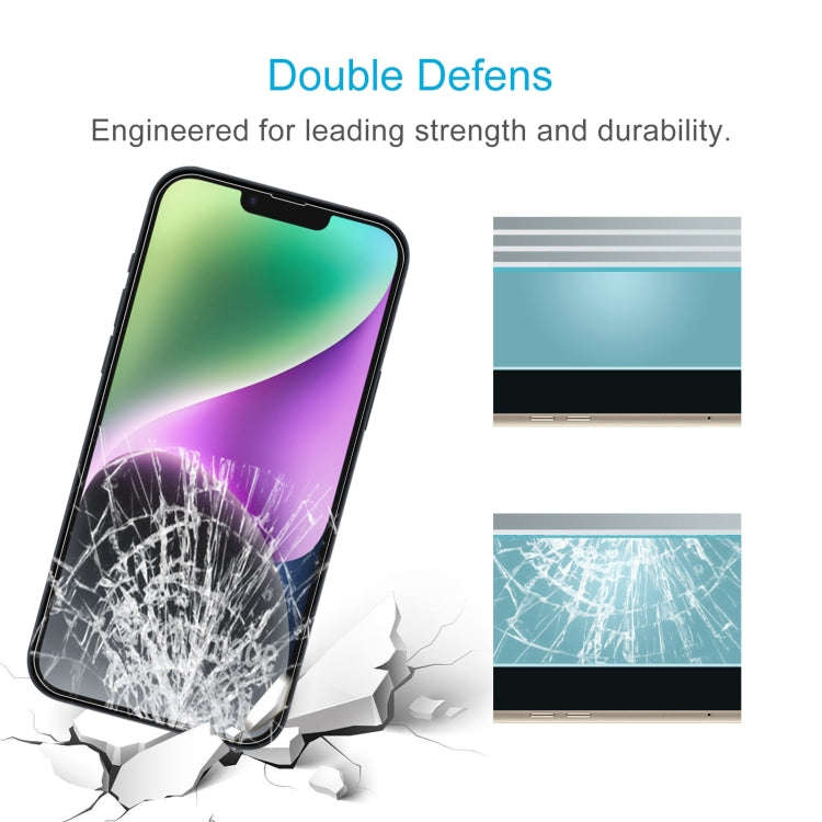 10 PCS 0.26mm 9H 2.5D Tempered Glass Film, For iPhone 14 (10pcs), For iPhone 14 Plus (10 PCS), Fo...