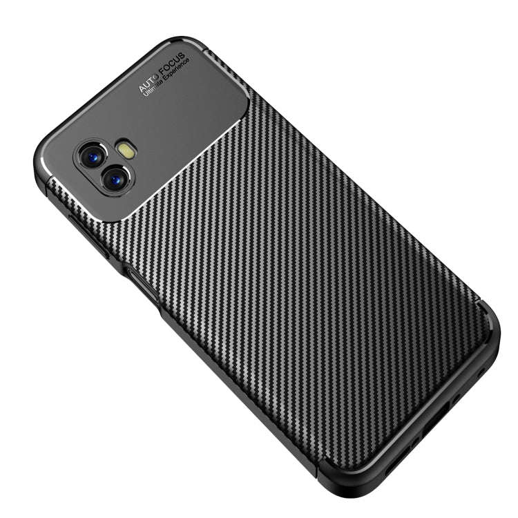 Precise Hole Carbon Fiber Texture Shockproof TPU Phone Case, For Samsung Galaxy Xcover6 Pro