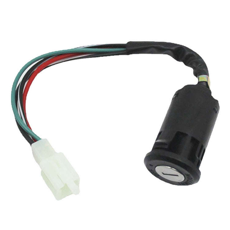 5 PCS Motocross Male Plug Ignition Key Switch Set for ATV 50cc-250cc, For ATV 50cc-250cc