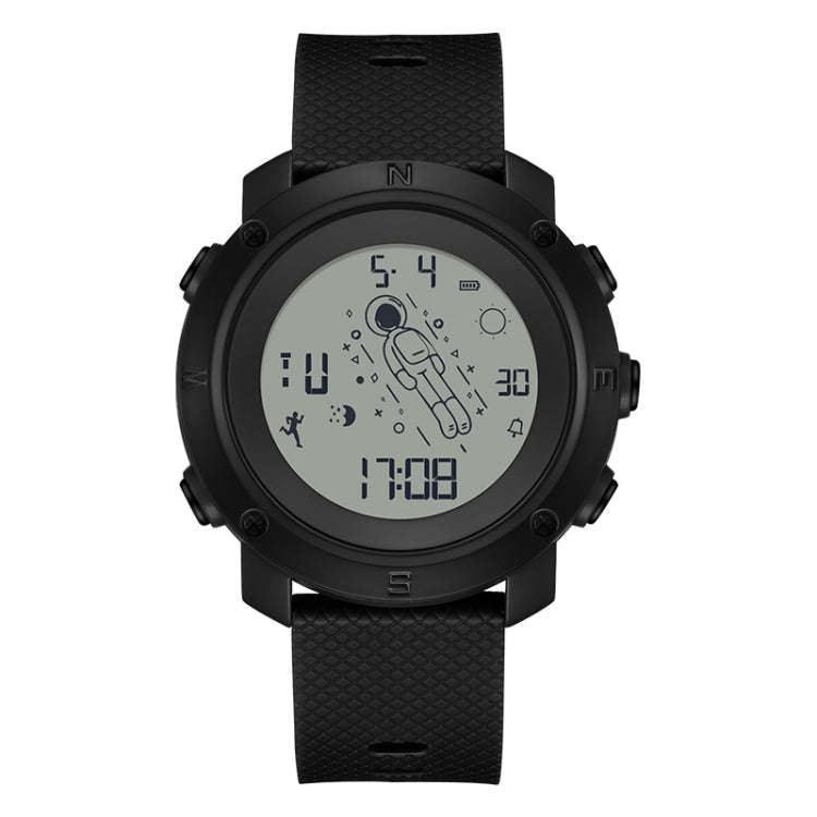 SANDA 2128 Astronaut Waterproof Luminous Electronic Watch