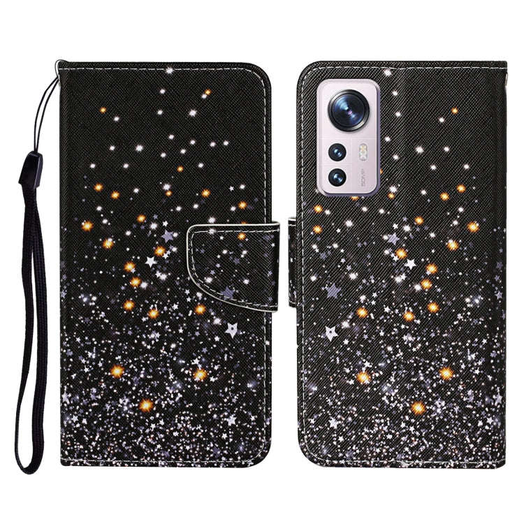 Colored Drawing Pattern Flip Leather Phone Case, For Xiaomi 12 Lite, For Xiaomi Poco X4 Pro 5G