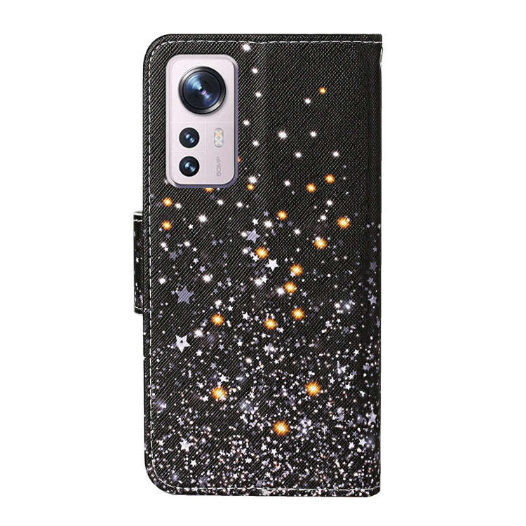 Colored Drawing Pattern Flip Leather Phone Case, For Xiaomi 12 Lite, For Xiaomi Poco X4 Pro 5G