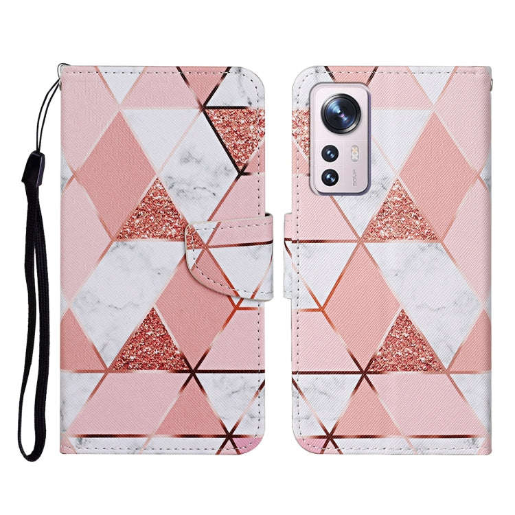 Colored Drawing Pattern Flip Leather Phone Case, For Xiaomi 12 Lite, For Xiaomi Poco X4 Pro 5G