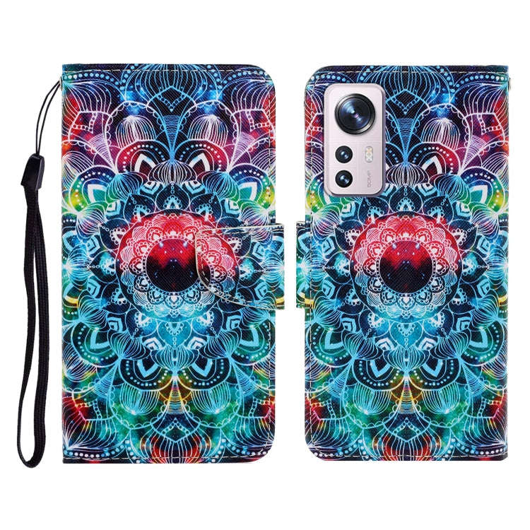 Colored Drawing Pattern Flip Leather Phone Case, For Xiaomi 12 Lite, For Xiaomi Poco X4 Pro 5G