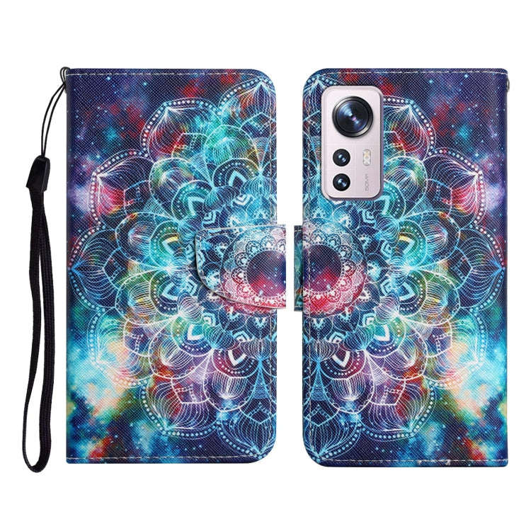 Colored Drawing Pattern Flip Leather Phone Case, For Xiaomi 12 Lite, For Xiaomi Poco X4 Pro 5G