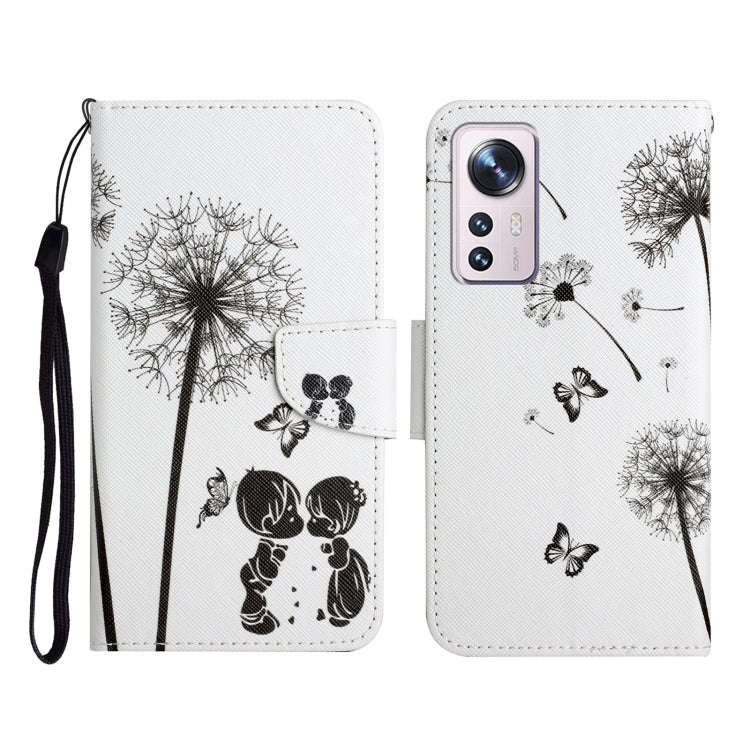 Colored Drawing Pattern Flip Leather Phone Case, For Xiaomi 12 Lite, For Xiaomi Poco X4 Pro 5G