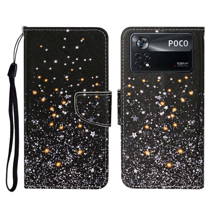 Colored Drawing Pattern Flip Leather Phone Case, For Xiaomi 12 Lite, For Xiaomi Poco X4 Pro 5G