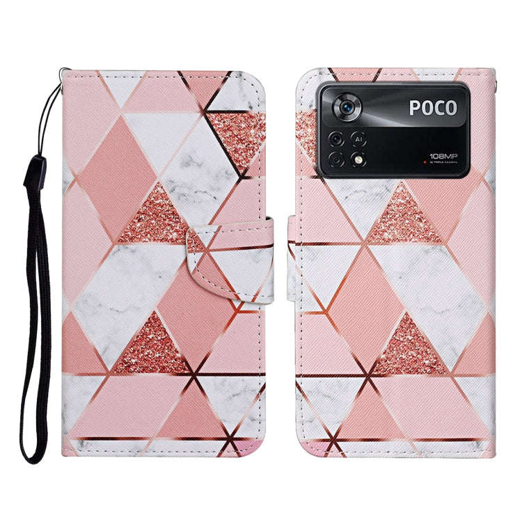Colored Drawing Pattern Flip Leather Phone Case, For Xiaomi 12 Lite, For Xiaomi Poco X4 Pro 5G