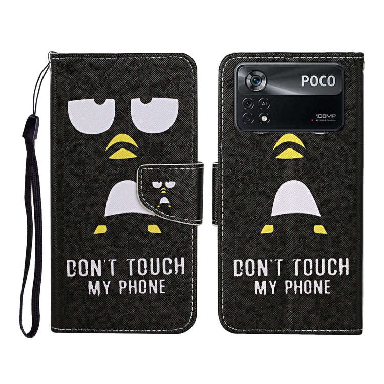 Colored Drawing Pattern Flip Leather Phone Case, For Xiaomi 12 Lite, For Xiaomi Poco X4 Pro 5G