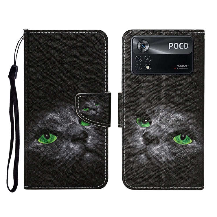 Colored Drawing Pattern Flip Leather Phone Case, For Xiaomi 12 Lite, For Xiaomi Poco X4 Pro 5G