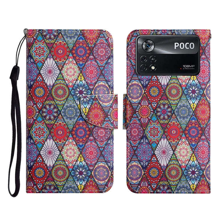Colored Drawing Pattern Flip Leather Phone Case, For Xiaomi 12 Lite, For Xiaomi Poco X4 Pro 5G