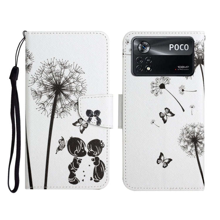 Colored Drawing Pattern Flip Leather Phone Case, For Xiaomi 12 Lite, For Xiaomi Poco X4 Pro 5G