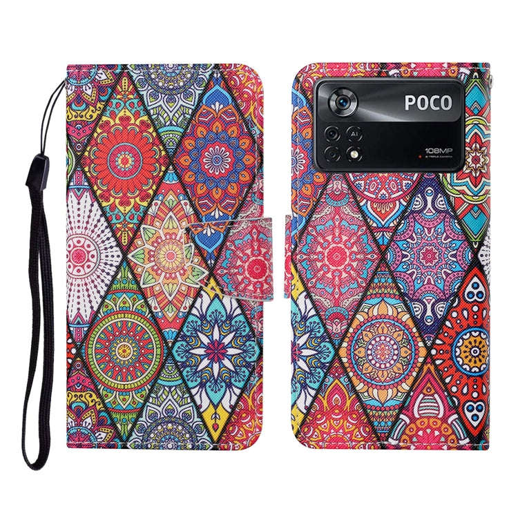 Colored Drawing Pattern Flip Leather Phone Case, For Xiaomi 12 Lite, For Xiaomi Poco X4 Pro 5G