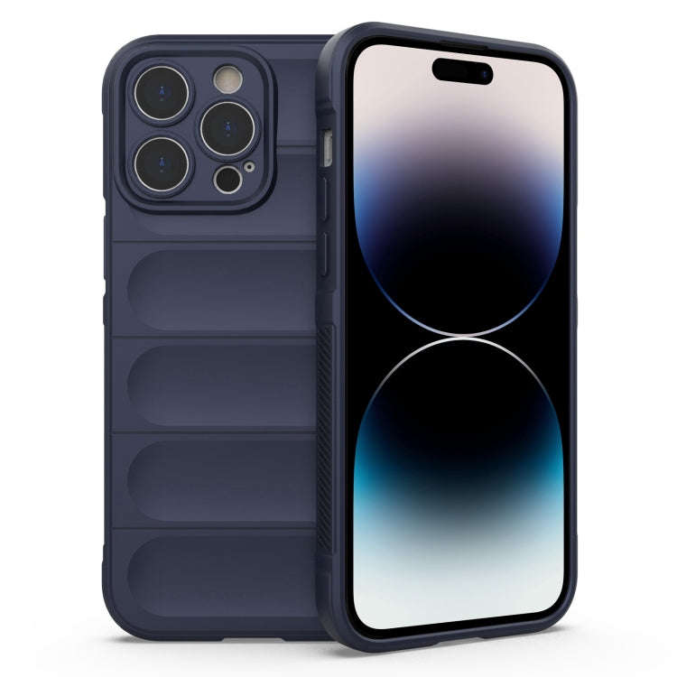Magic Shield TPU + Flannel Phone Case, For iPhone 14 Pro Max