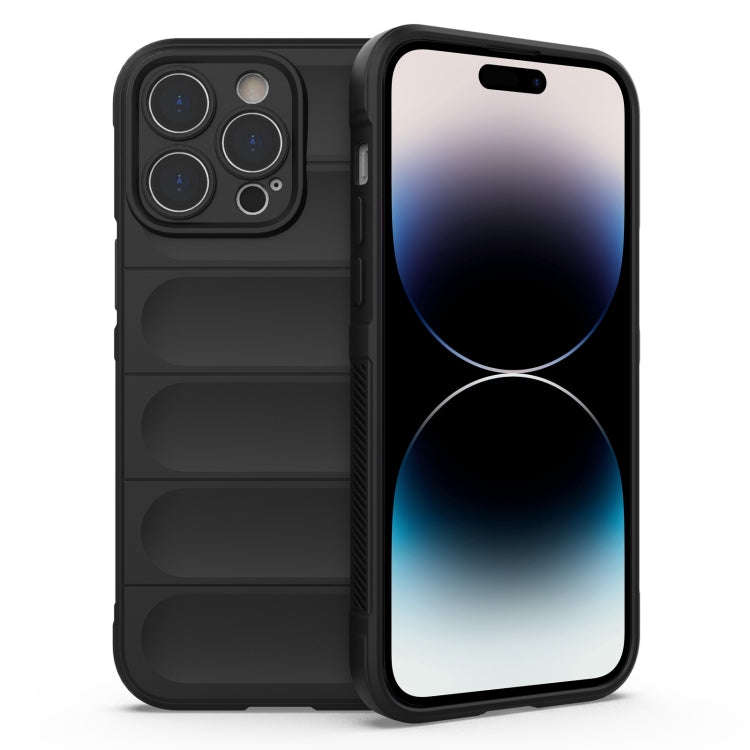 Magic Shield TPU + Flannel Phone Case, For iPhone 14 Pro Max