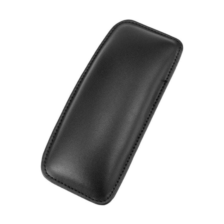 2 PCS Car Non-slip Soft Floor Protector Carpet Floor Mat Knee Bolster, PU Leather, First Layer Co...