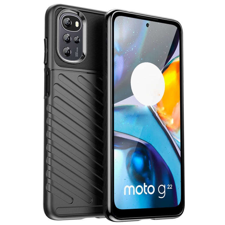 Thunderbolt Shockproof TPU Protective Soft Phone Case, For Motorola Moto E32s, For Motorola Moto ...