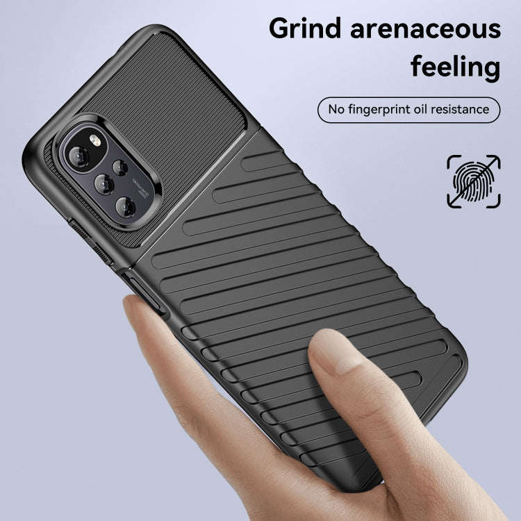 Thunderbolt Shockproof TPU Protective Soft Phone Case, For Motorola Moto E32s, For Motorola Moto ...