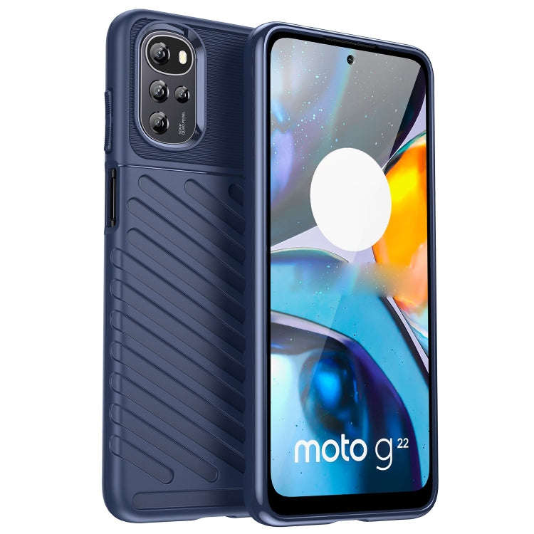 Thunderbolt Shockproof TPU Protective Soft Phone Case, For Motorola Moto E32s, For Motorola Moto ...