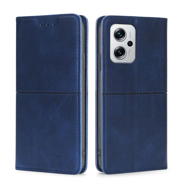 Cow Texture Magnetic Horizontal Flip Leather Phone Case, For Xiaomi Redmi Note 11T Pro 5G/Redmi N...