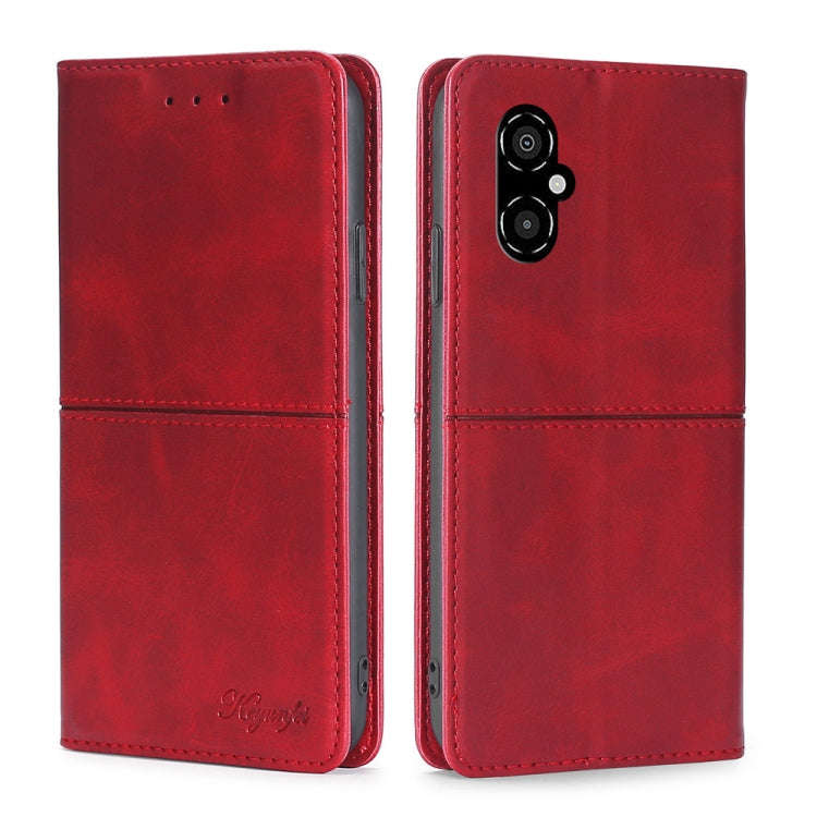 Cow Texture Magnetic Horizontal Flip Leather Phone Case, For Xiaomi Redmi Note 11T Pro 5G/Redmi N...
