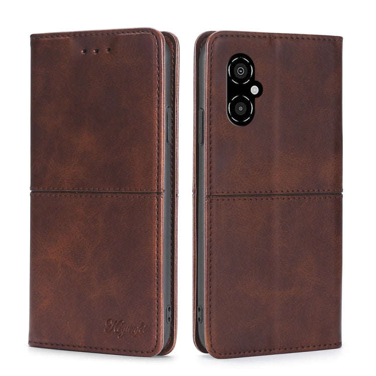Cow Texture Magnetic Horizontal Flip Leather Phone Case, For Xiaomi Redmi Note 11T Pro 5G/Redmi N...