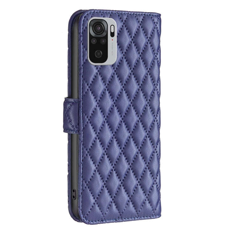 Diamond Lattice Wallet Leather Flip Phone Case, For Xiaomi Redmi Note 10 4G / 10S, For Xiaomi Red...