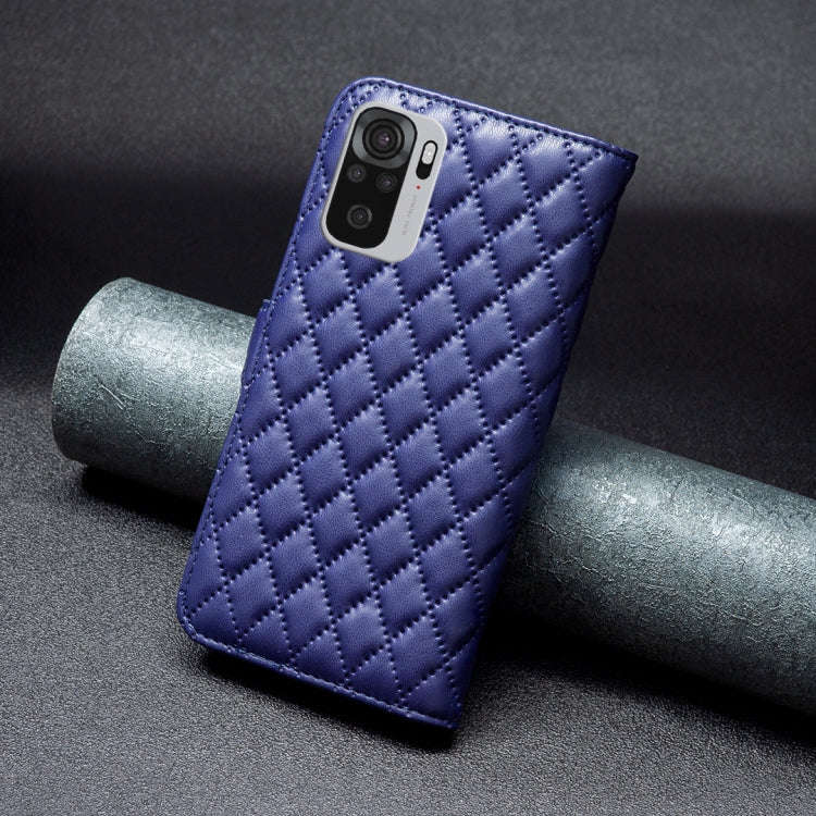 Diamond Lattice Wallet Leather Flip Phone Case, For Xiaomi Redmi Note 10 4G / 10S, For Xiaomi Red...