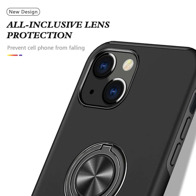 Magnetic Ring Kickstand Shockproof Phone Case, For iPhone 14, For iPhone 14 Plus, For iPhone 14 P...
