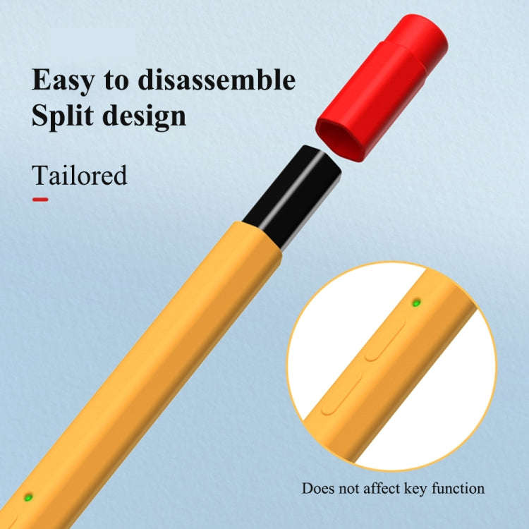 Contrasting Color Series Liquid Silicone Protective Case, For Lenovo Xiaoxin