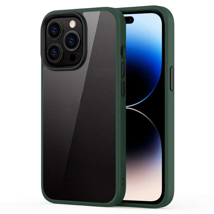Ming Shield Hybrid Frosted Transparent Phone Case, For iPhone 14 Pro Max, For iPhone 14 Pro, For ...