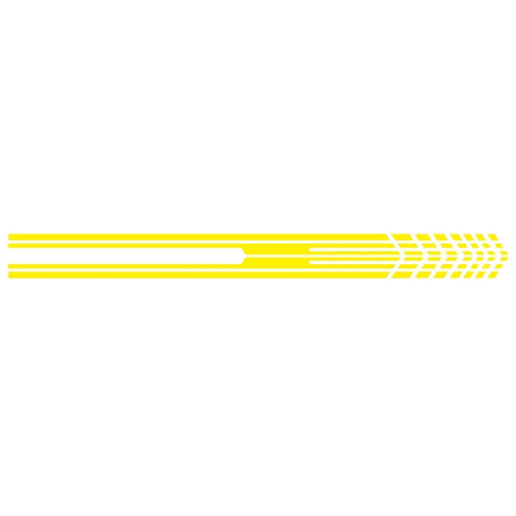 D-730 Stripe Pattern Car Modified Decorative Sticker, D-730