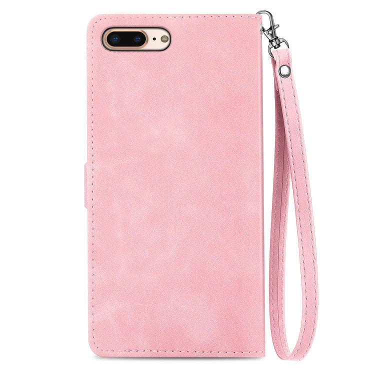 Embossed Flower Shockproof Leather Phone Case, For iPhone SE 2022 / SE 2020 / 8 / 7, For iPhone 8...