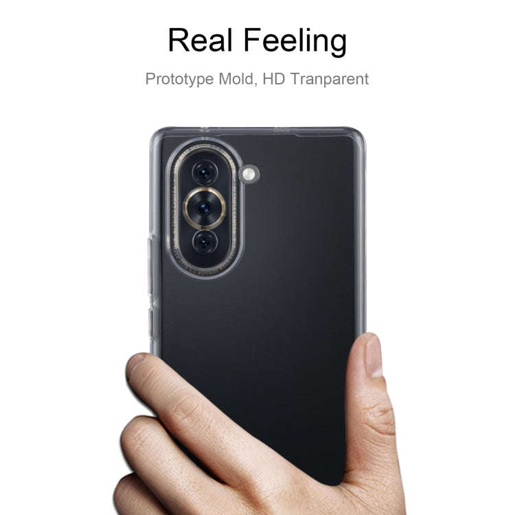 0.75mm Ultra-thin Transparent TPU Phone Case, For Huawei nova 10, For Huawei nova 10 Pro, For viv...