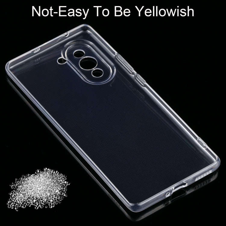 0.75mm Ultra-thin Transparent TPU Phone Case, For Huawei nova 10, For Huawei nova 10 Pro, For viv...