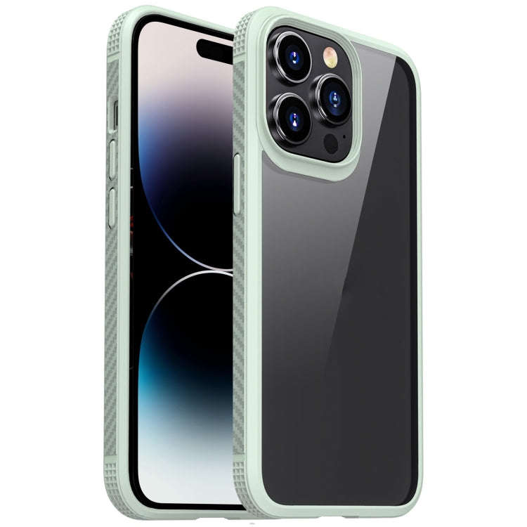 Carbon Fiber Four-corner Airbag Shockproof Case, For iPhone 14 Pro Max, For iPhone 14 Plus, For i...