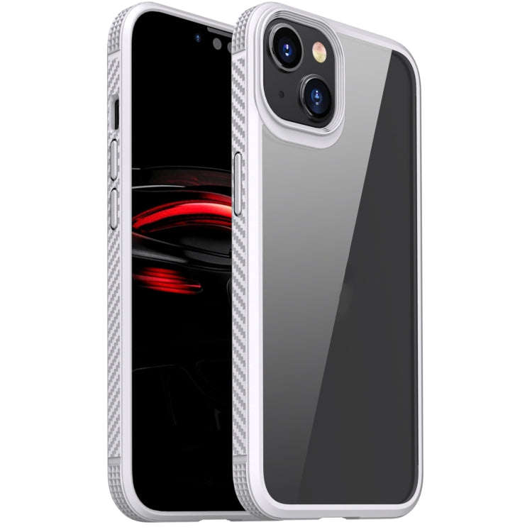 Carbon Fiber Four-corner Airbag Shockproof Case, For iPhone 14 Pro Max, For iPhone 14 Plus, For i...