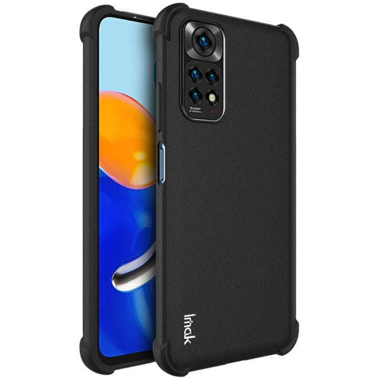 IMAK All-inclusive Shockproof Airbag TPU Phone Case with Screen Protector, For Xiaomi Redmi Note ...