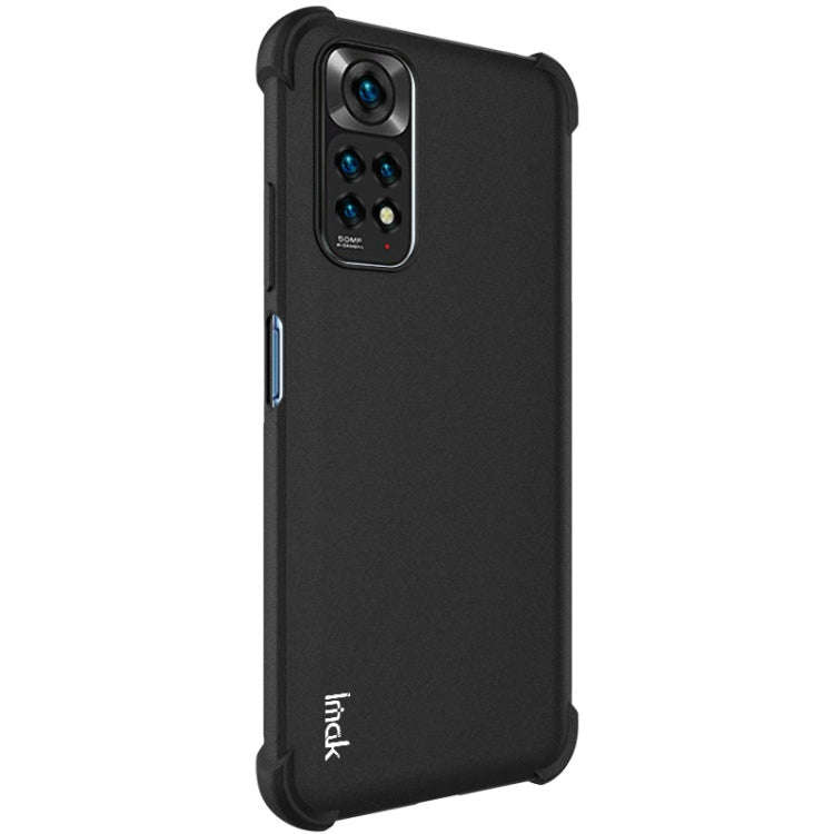 IMAK All-inclusive Shockproof Airbag TPU Phone Case with Screen Protector, For Xiaomi Redmi Note ...
