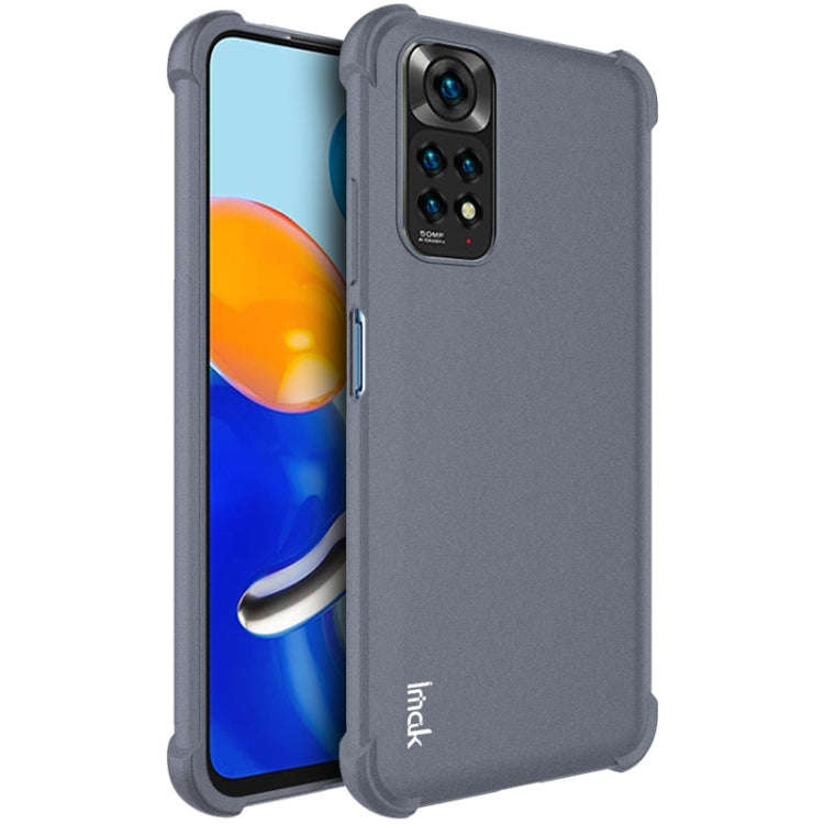 IMAK All-inclusive Shockproof Airbag TPU Phone Case with Screen Protector, For Xiaomi Redmi Note ...