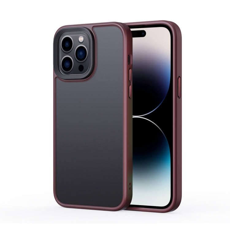 Frosted Back Shockproof Phone Case, For iPhone 14, For iPhone 14 Plus, For iPhone 14 Pro, For iPh...